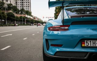 porsche 911 gt2 after being spray waxed